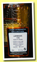 Laphroaig 15 yo 1996/2012 (51.2%, Signatory, hogshead, cask #8510, 297 bottles)